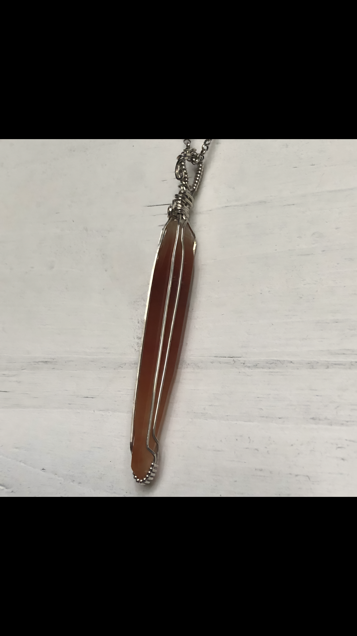 Red Moroccan Quartz Tessin Necklace