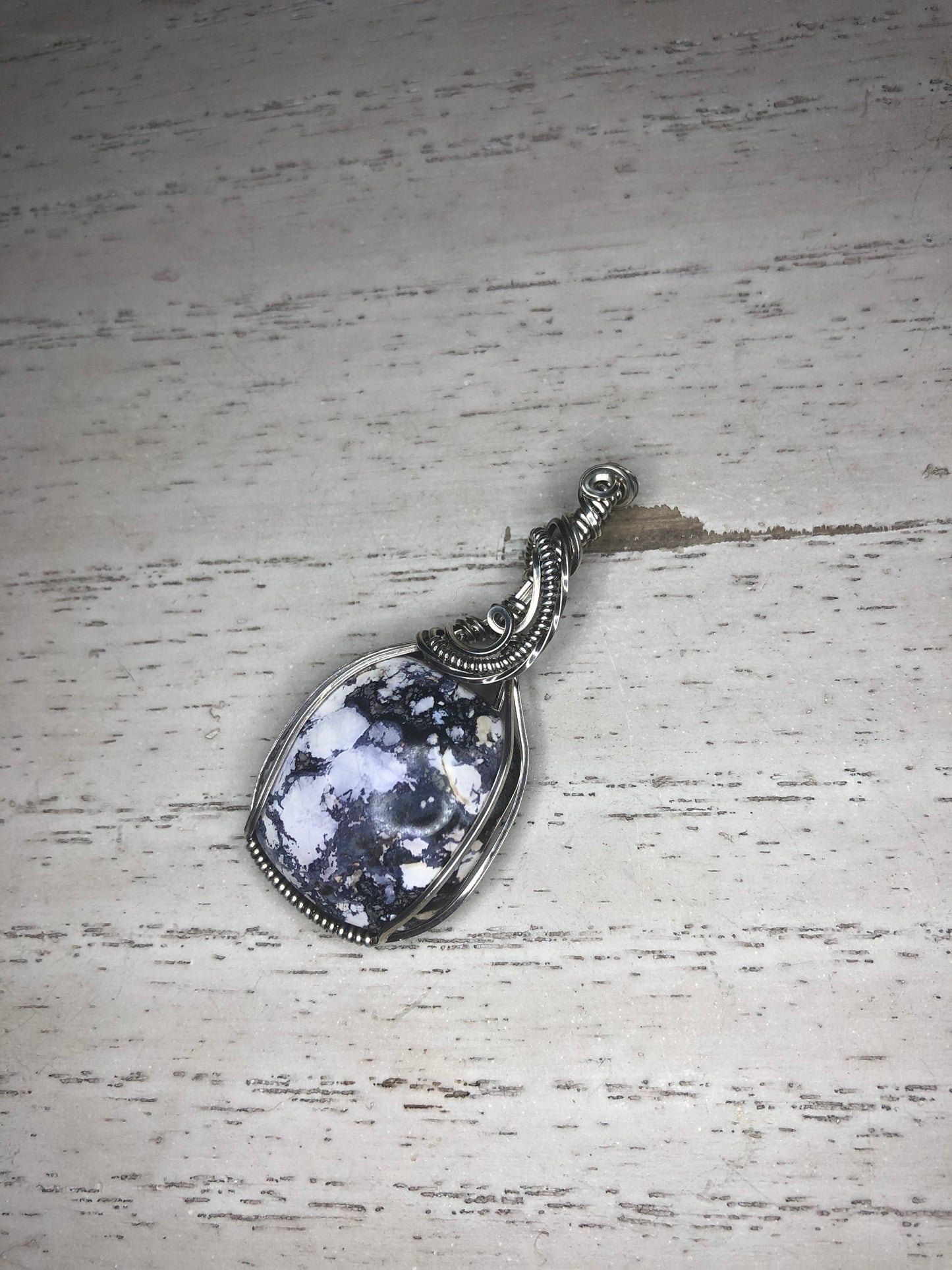 Tiffany Stone Pendant Necklace